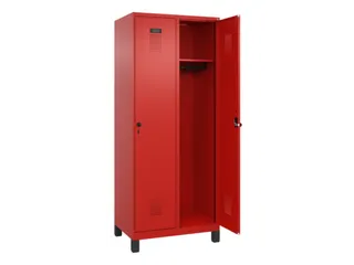locker,HxBxD 1950x800x500mm,2vak,vak B 400mm,draaigrendel,voeten - 2