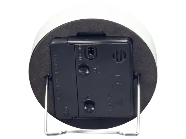 Wekker Nextime Small 9 cm zwart