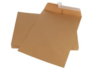 Gallery Akte Envelop Bruin 250x350mm Stripsluiting zelfklevend - 1