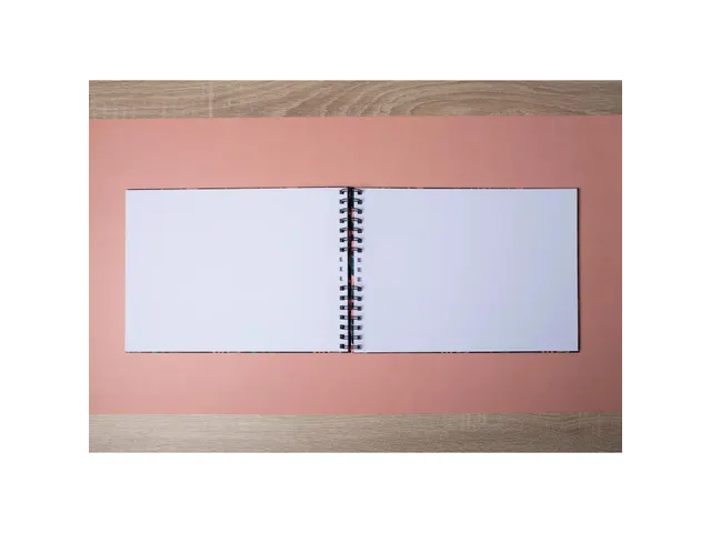 Fotoalb spiraal 50p. wit 32x22cm FLAMINGO