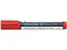 Boardmarker Schneider Maxx 293 beitelpunt 2-5 mm rood