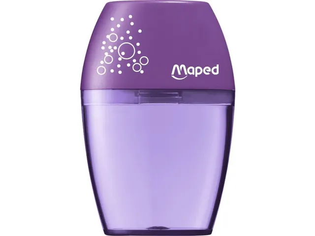 Taille-crayon Maped Shaker 1 trou présentoir 25 pièces assorti