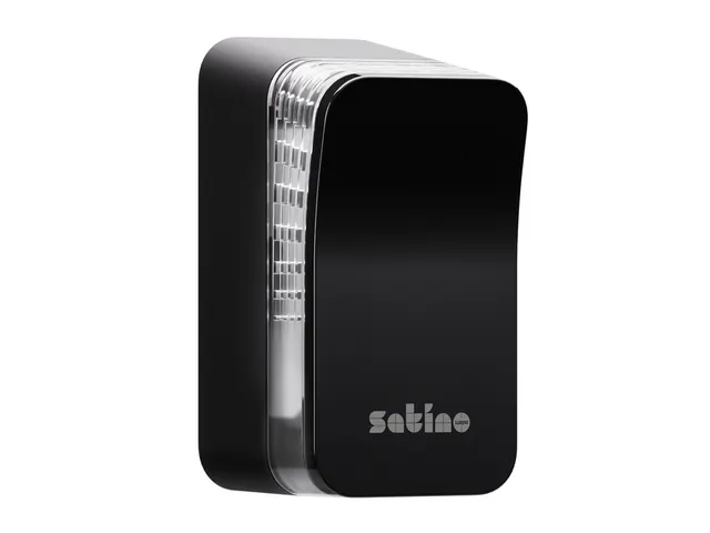 Luchtverfrisserdispenser Satino AR1 Hyginity Eco zwart 333441