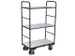 Chariot-esd étagères 250kg 3 plateaux dimensions utiles 850x500mm