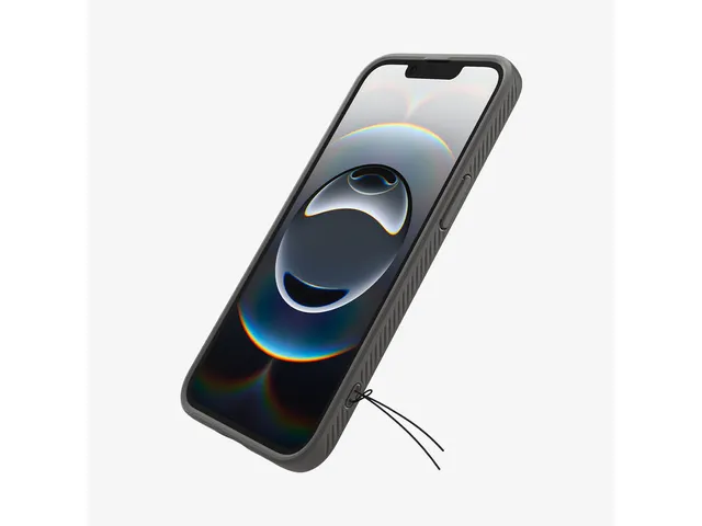 Spigen Case ACS09532 iPhone 16E Liquid Air Marble Gray