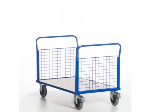 Dubbele Kopwandwagen Van Gaasmateriaal,Draagverm. 500Kg