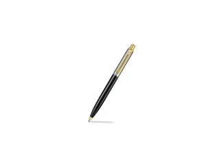 Balpen Sheaffer Sentinel 335 gloss black, PVD gold plated trims - 1