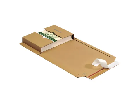 Boekverpakking 640x240mm Bruin 10 Stuks