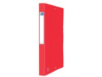Elba elastobox Oxford Eurofolio rug van 2,5 cm, rood