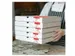 Etiket Avery sluitzegel met breukindicatie rood 40x95mm 250 stuks