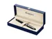 Vulpen Waterman Expert Black lacquer CT Medium Blauwe inkt