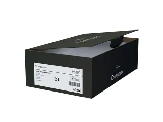 Conqueror Vergé Envelop Strip DL 110x220mm Cream 500 stuks - 1