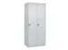 locker voor scheiding van kleding,HxBxD 1850x800x500mm,2vak