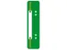 Plaquette serre feuilles Kangaro 2a PP boîte de 100 (4x25) vert fonc