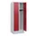 schoollocker,HxBxD 1630x600x500mm,2vak,vak B 300mm,cil.-slot,sokkel