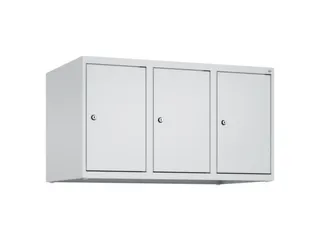 opzetkast,v. locker,3vak.,vak B 300mm,HxBxD 500x900x500mm,cilinderslot - 2
