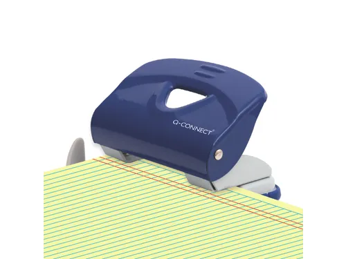 Q-CONNECT Medium Duty perforator Metaal 2-gaats 20 vel Blauw
