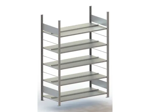 dossierstelling,grondveld,HxBxD 1850x1306x635mm,vaklast 100kg