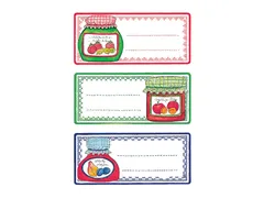 Keuken Etiket Herma 3766 Weckpot 4 vel/ 12 etiketten