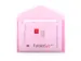 enveloptas rood A4 liggend met klittenbandsluiting