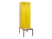 locker met bank,voor scheiding van kleding,HxBxD 2120x600x815mm,2vak