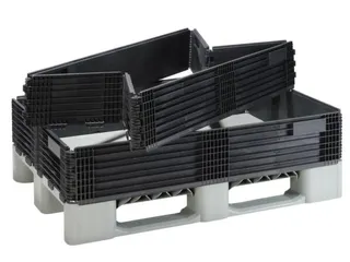 Palletopzetframe,Gerecycled Kunststof,Belasting 600Kg - 2