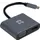 XWH-ACVH-13 XTREMEMAC TYPE-C naar HDMI+VGA adapter grijs