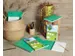FOREVER spiraalschrift A4 90g geruit groen