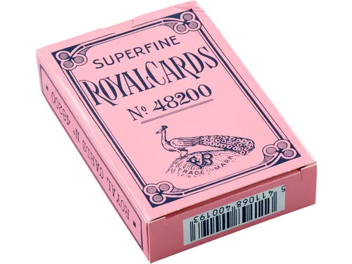 Speelkaarten hondjeskaarten geplastificeerd blauw of roze