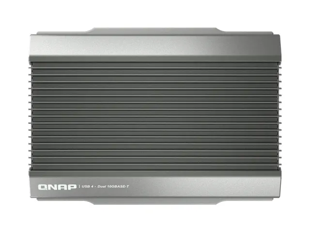 QNAP QNA-UC10G2T, Bedraad, USB Type-C, Ethernet, 10000 Mbit/s, Zwart,