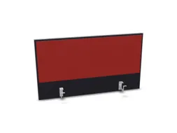 opzetpaneel bureau aanbouw achter B 1000mm CC-zwart BN4011-rood