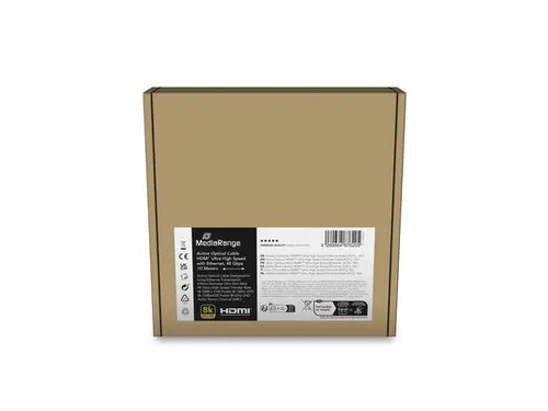 Active Optical HDMI Ultra High Speed Ethernet kabel 48 Gbps 10 meter