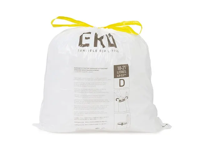EKO Afvalzak type D | 18 - 21 liter Doos 6x 20 zakken
