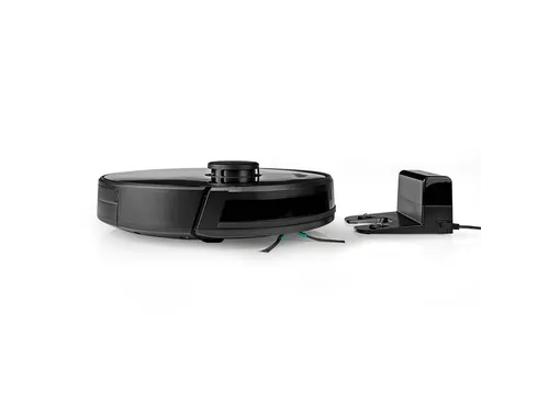 Robotstofzuiger Nedis wifi laser 3-in-1 zwart