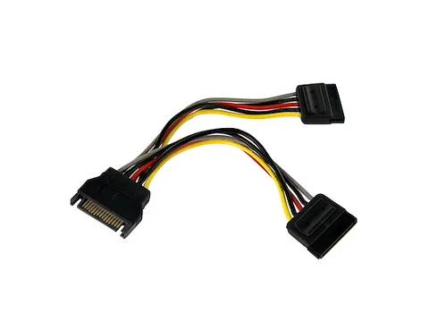 15cm SATA Voedingskabel Y-adapter - M/F