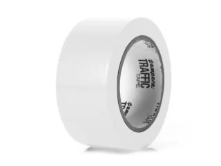 tape,standaardkleur,PVC,wit,band LxB 33mx75mm - 1