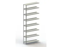 magazijnstelling,aanbouwveld,HxBxD 2500x1002x304mm,veldl. 800kg