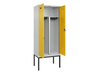 PBM-locker,HxBxD 2120x800x500mm,2vak,vak B 400mm,draaigrendel - 1