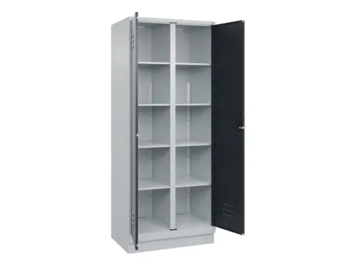 wasgoedverdeelkast,HxBxD 1950x800x500mm,vak B 400mm,cilinderslot