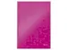 Notitieboek Leitz WOW A4 lijn roze