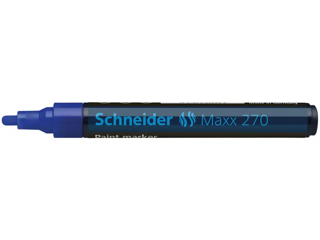 Lakmarker Schneider Maxx 270 1-3 mm blauw