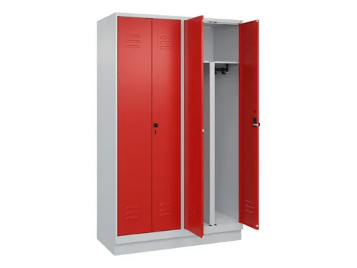 PBM-locker,HxBxD 1950x1200x500mm,4vak,vak B 300mm,draaigrendel