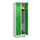 locker,HxBxD 1950x600x500mm,2vak,vak B 300mm,draaigrendel,sokkel