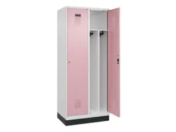 locker voor scheiding van kleding,HxBxD 1950x800x500mm,2vak