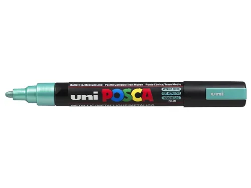 Verfstift Posca PC5M Medium Punt 1,8-2,5mm metallic groen