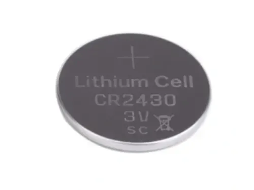 Knoopcelbatterij CR2430 3.0V Blister 5 Stuks