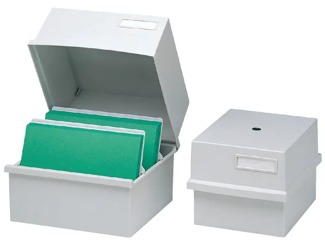 Kaartenbak Multiform A6 Kort Grijs 143x176x239mm