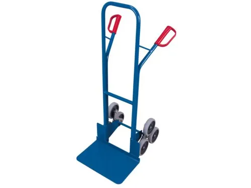 3 Ster Trappensteekwagen 200kg Brede Steekplaat Massief Rubber Banden