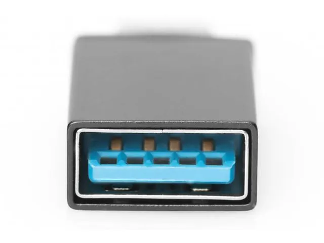 USB Type-C-adapter Type-C - A St/Bu 3A 5GB 3.0-versie Zwart