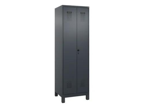 PBM-locker,HxBxD 1950x600x500mm,2vak,vak B 300mm,draaigrendel